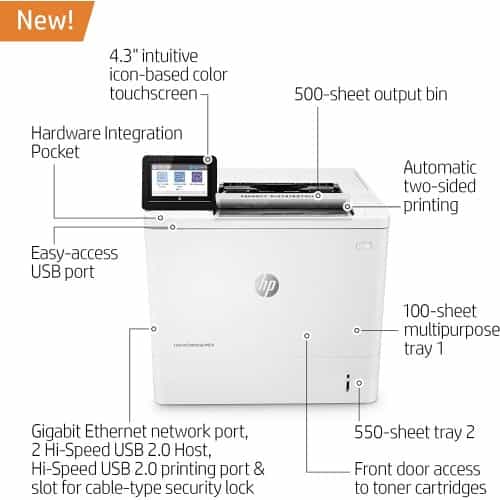 HP LaserJet Enterprise M610dn Printer price BD
