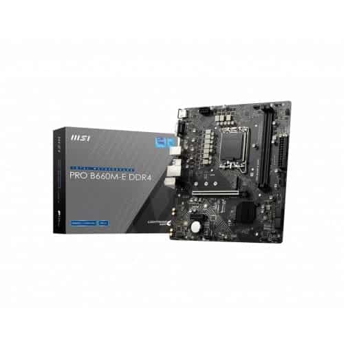 MSI PRO B660M-E DDR4 12th M-ATX Motherboard Price in BD