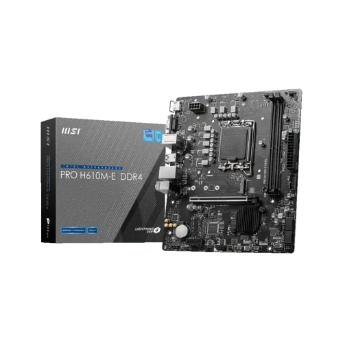 MSI PRO H610M-E DDR4 13th Gen Motherboard Price in BD