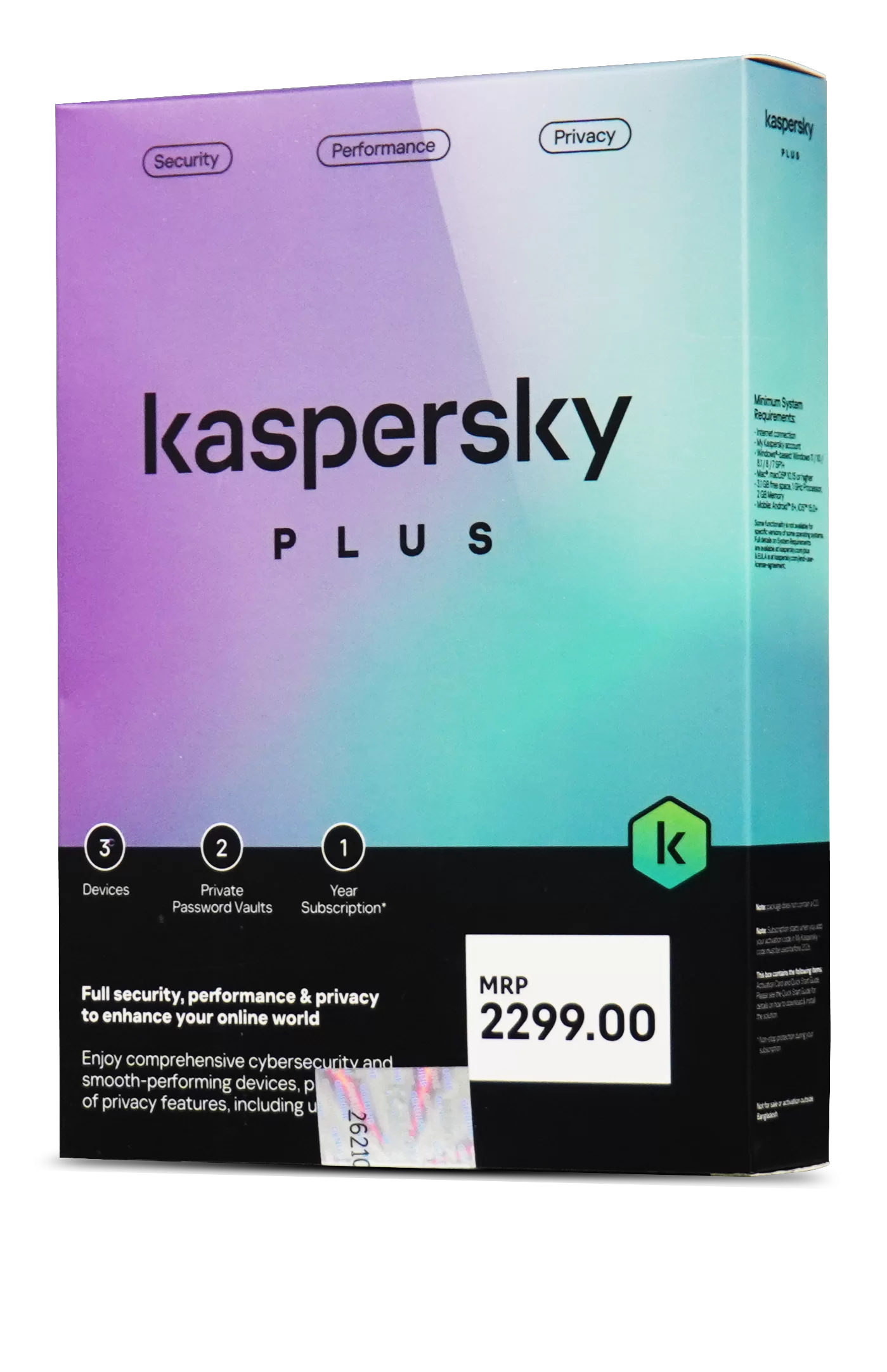 Kaspersky Plus 3 User Antivirus Price in BD